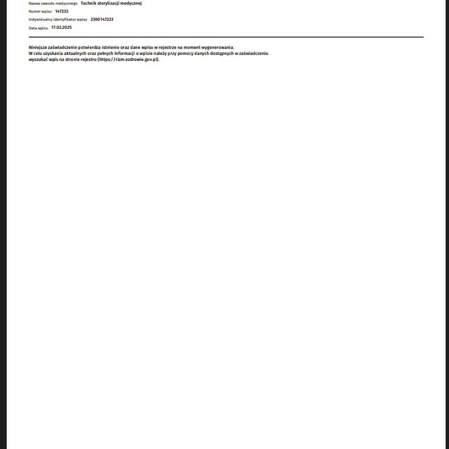 Powiększ obraz: certificate 20