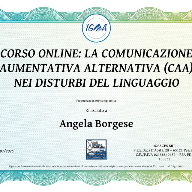 Ingrandire l'immagine: certificate 2