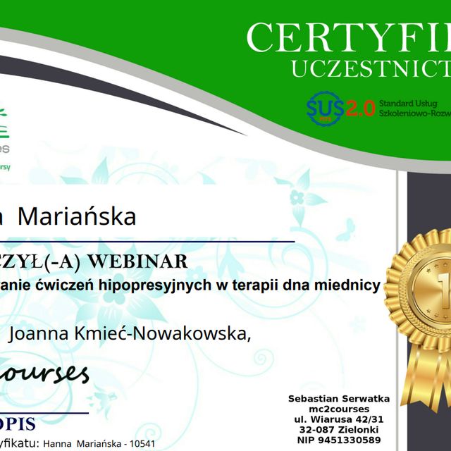 Powiększ obraz: certificate 9