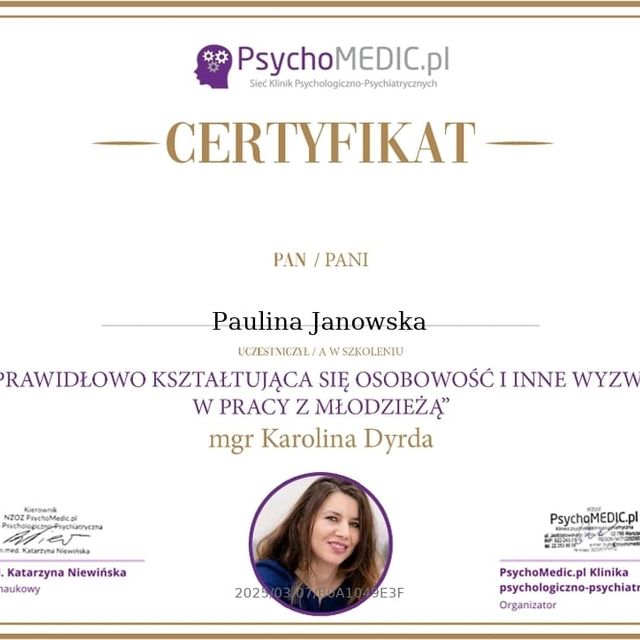 Powiększ obraz: certificate 17