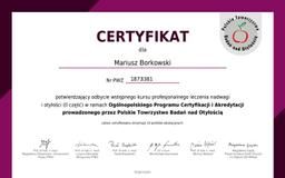Powiększ obraz: certificate 20