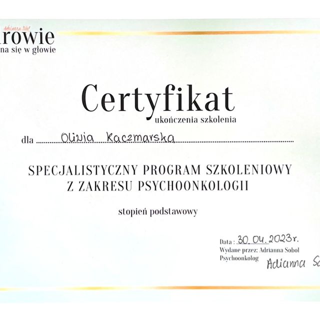 Powiększ obraz: certificate 2