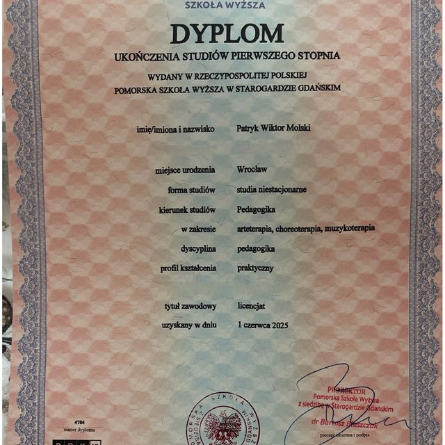 Powiększ obraz: certificate 69