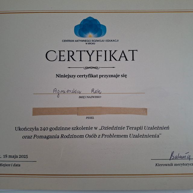 Powiększ obraz: certificate 4