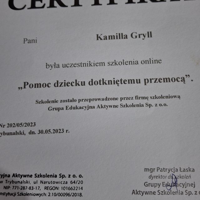 Powiększ obraz: certificate 20