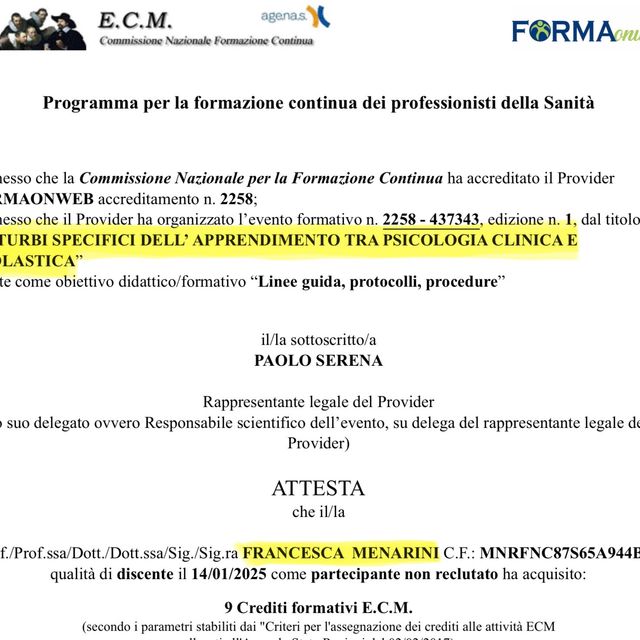 Ingrandire l'immagine: certificate 3