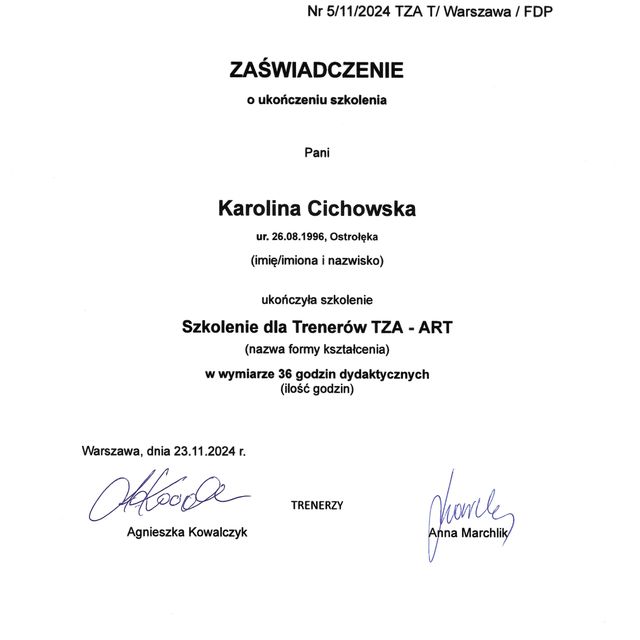 Powiększ obraz: certificate 10