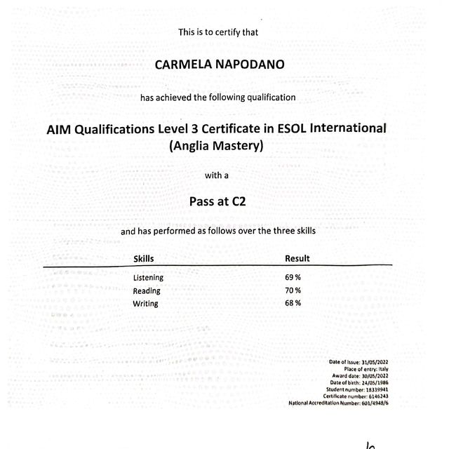 Ingrandire l'immagine: certificate 6