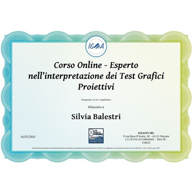 Ingrandire l'immagine: certificate 3