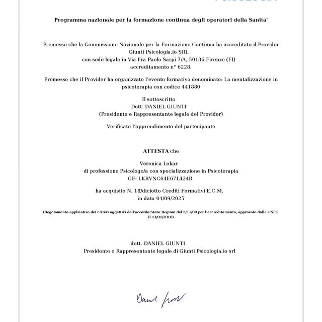 Ingrandire l'immagine: certificate 3