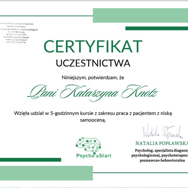 Powiększ obraz: certificate 8