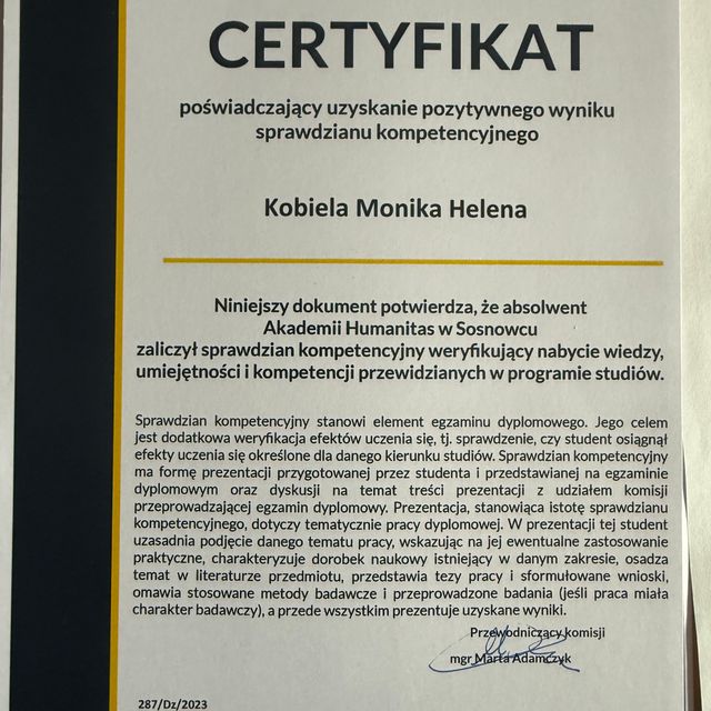 Powiększ obraz: certificate 1