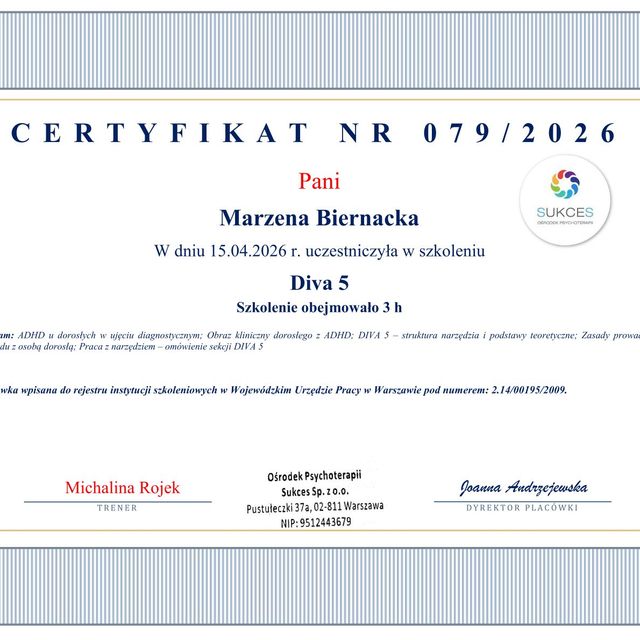 Powiększ obraz: certificate 17
