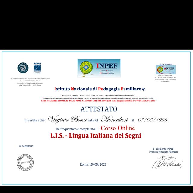 Ingrandire l'immagine: certificate 1