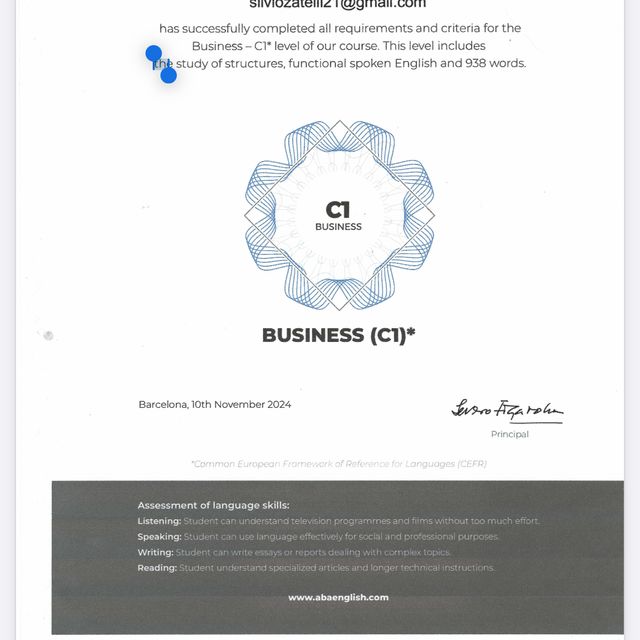 Ingrandire l'immagine: certificate 5