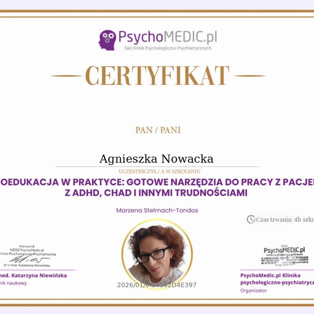 Powiększ obraz: certificate 18