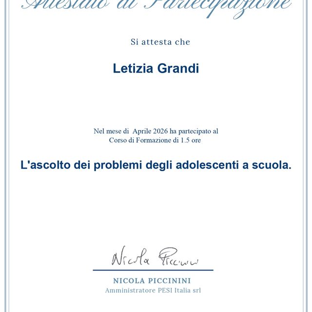 Ingrandire l'immagine: certificate 4