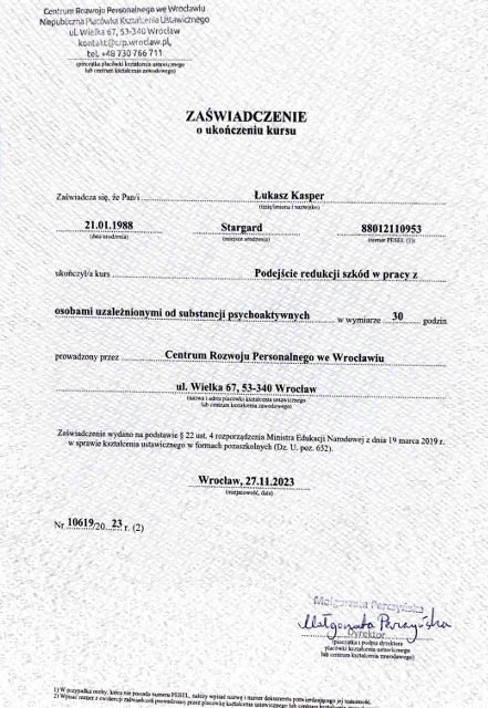 Powiększ obraz: certificate 23