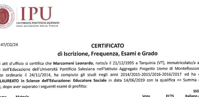 Ingrandire l'immagine: certificate 2