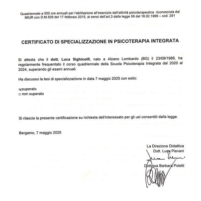 Ingrandire l'immagine: certificate 1