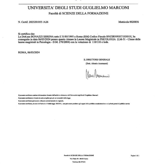 Ingrandire l'immagine: certificate 1