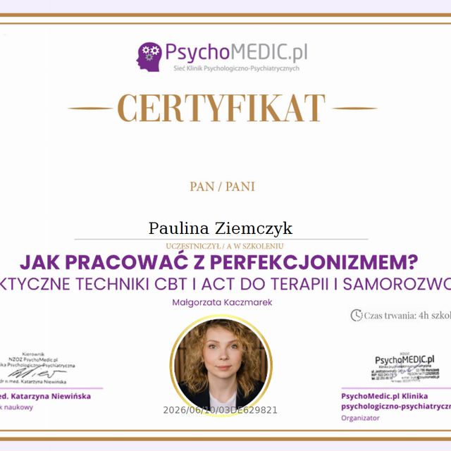 Powiększ obraz: certificate 20