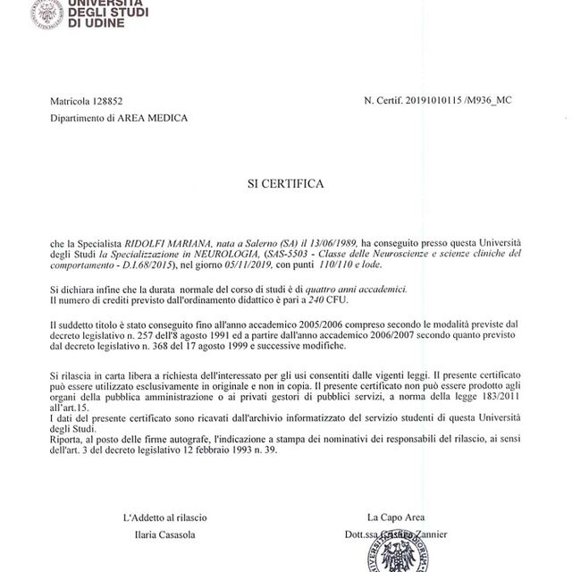 Ingrandire l'immagine: certificate 1