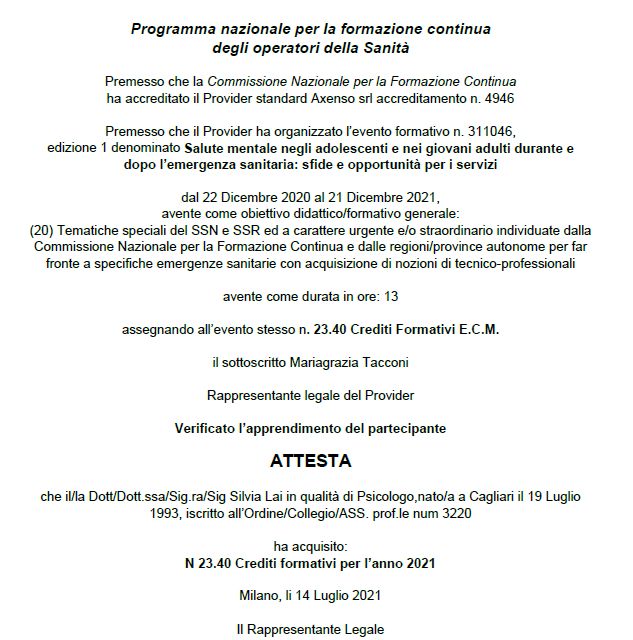 Ingrandire l'immagine: certificate 8