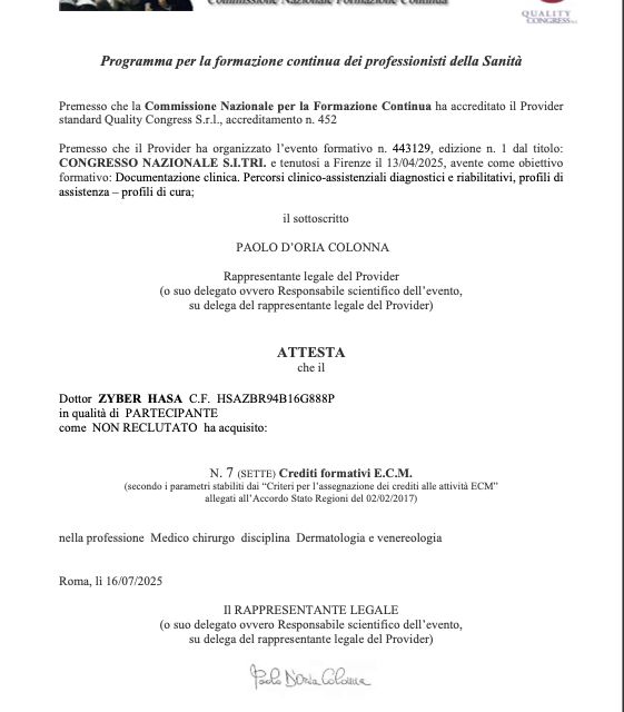 Ingrandire l'immagine: certificate 3