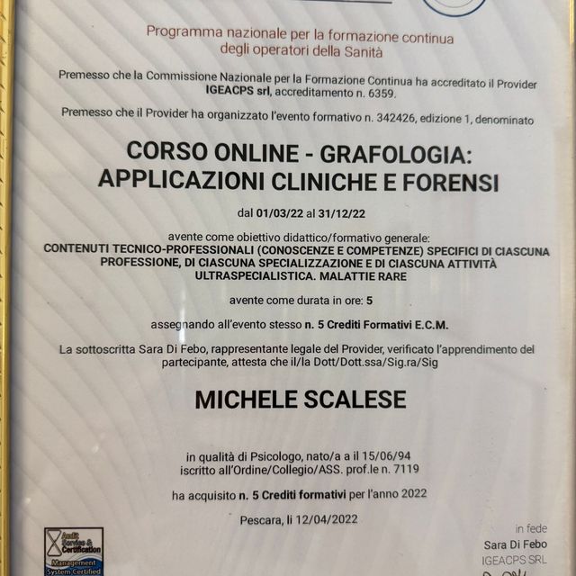 Ingrandire l'immagine: certificate 2