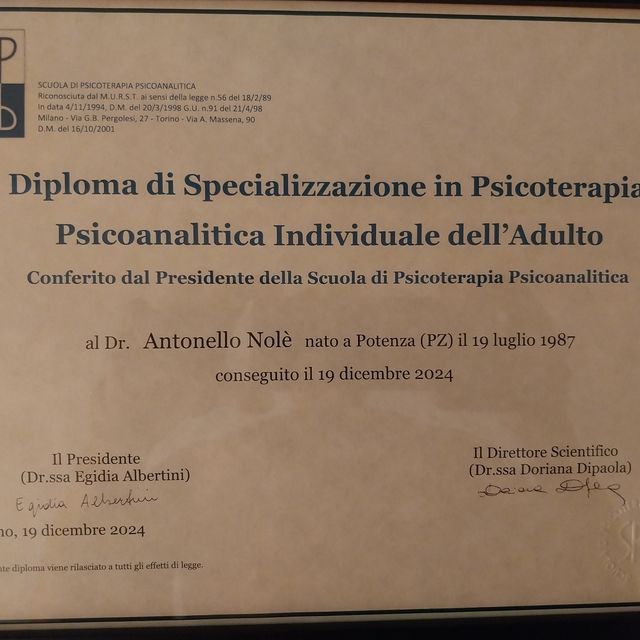 Ingrandire l'immagine: certificate 1