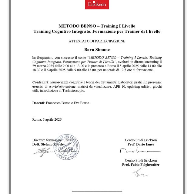 Ingrandire l'immagine: certificate 1