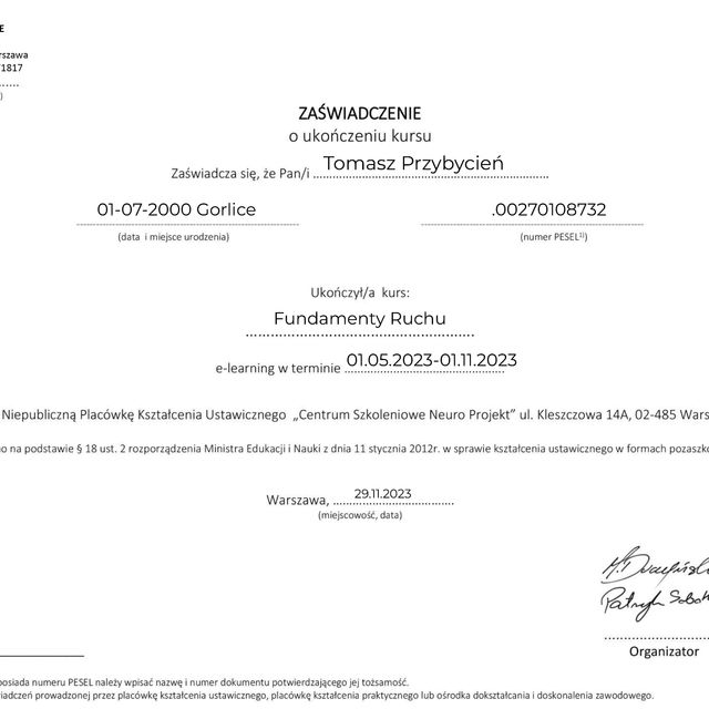 Powiększ obraz: certificate 3