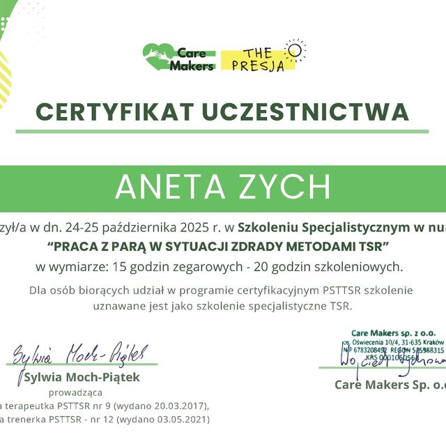 Powiększ obraz: certificate 10