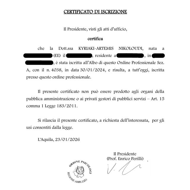 Ingrandire l'immagine: certificate 3
