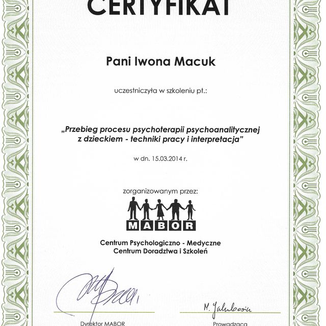 Powiększ obraz: certificate 8