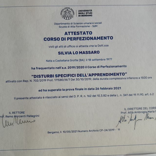 Ingrandire l'immagine: certificate 1