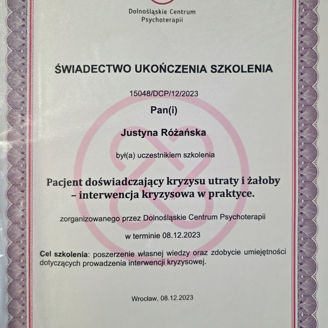Powiększ obraz: certificate 4