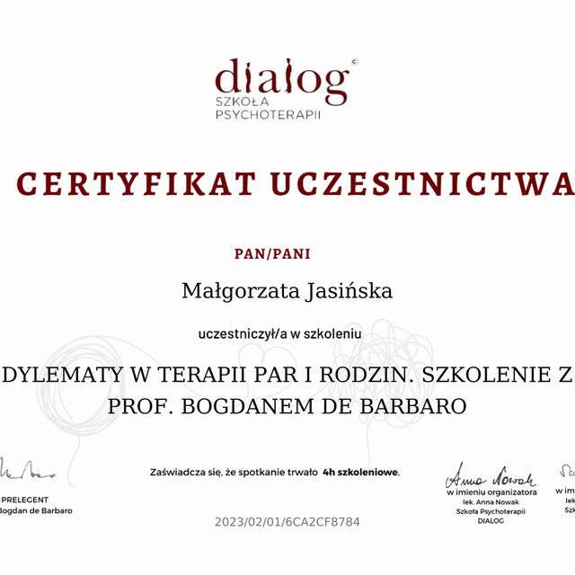 Powiększ obraz: certificate 8