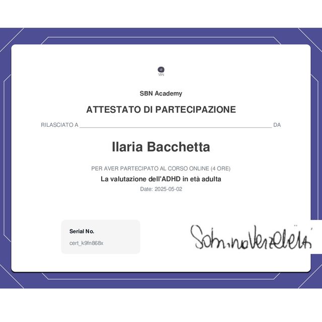 Ingrandire l'immagine: certificate 1