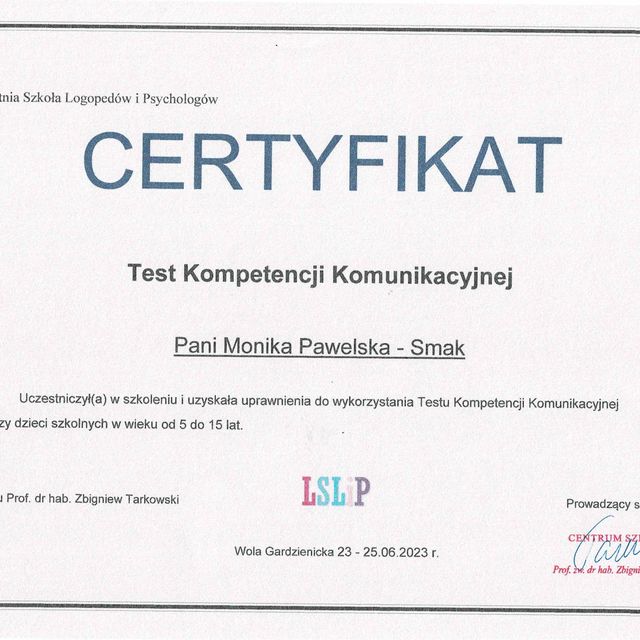 Powiększ obraz: certificate 72