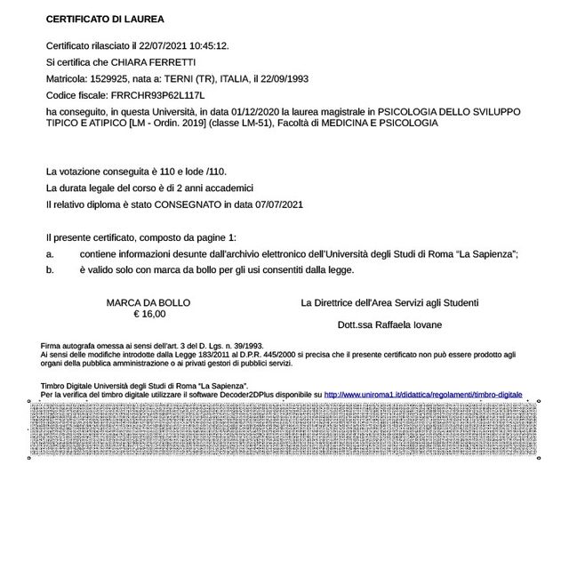 Ingrandire l'immagine: certificate 5