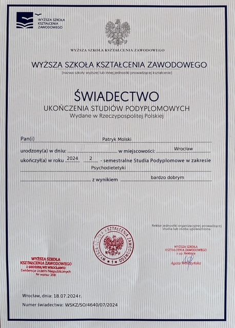 Powiększ obraz: certificate 125