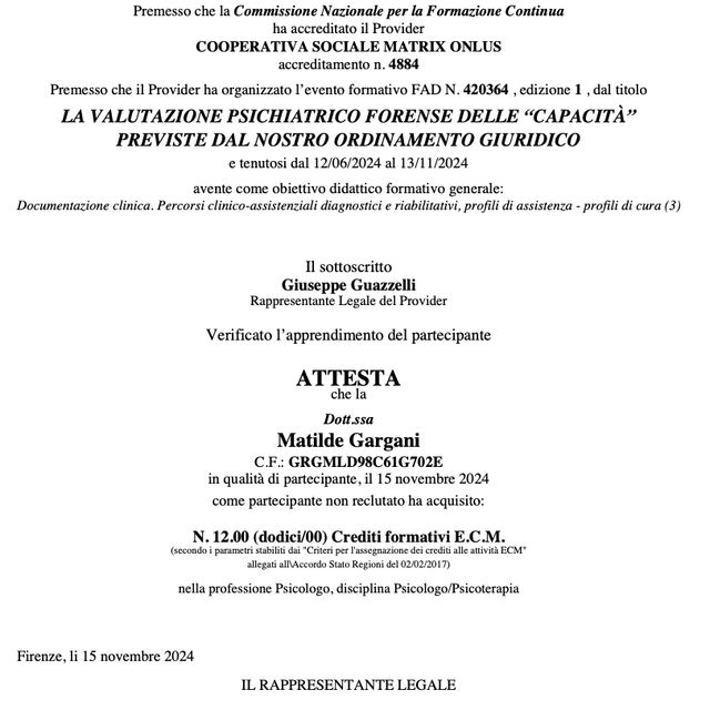 Ingrandire l'immagine: certificate 4