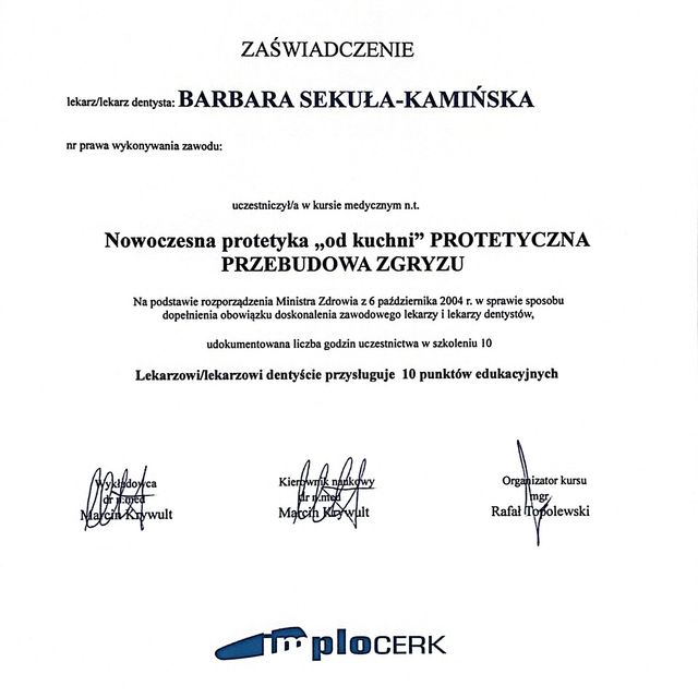 Powiększ obraz: certificate 8