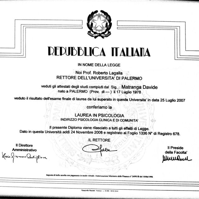 Ingrandire l'immagine: certificate 1