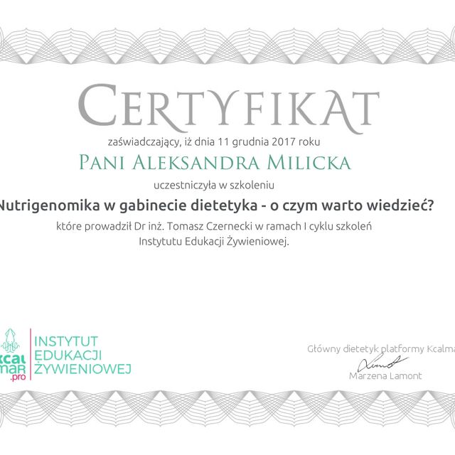 Powiększ obraz: certificate 14
