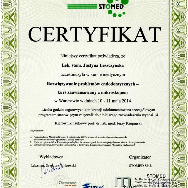 Powiększ obraz: certificate 28