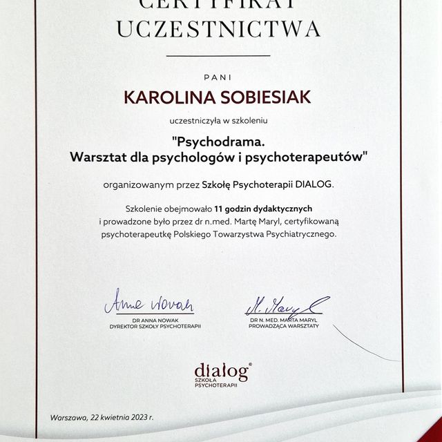Powiększ obraz: certificate 9