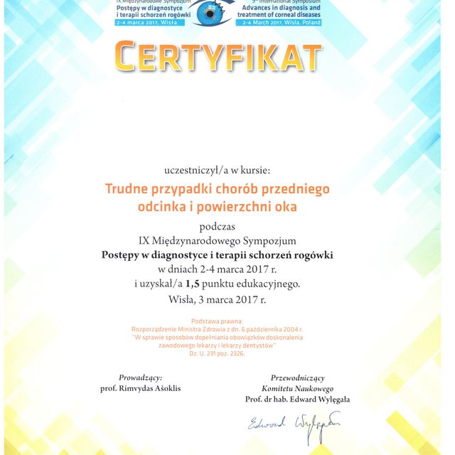 Powiększ obraz: certificate 15